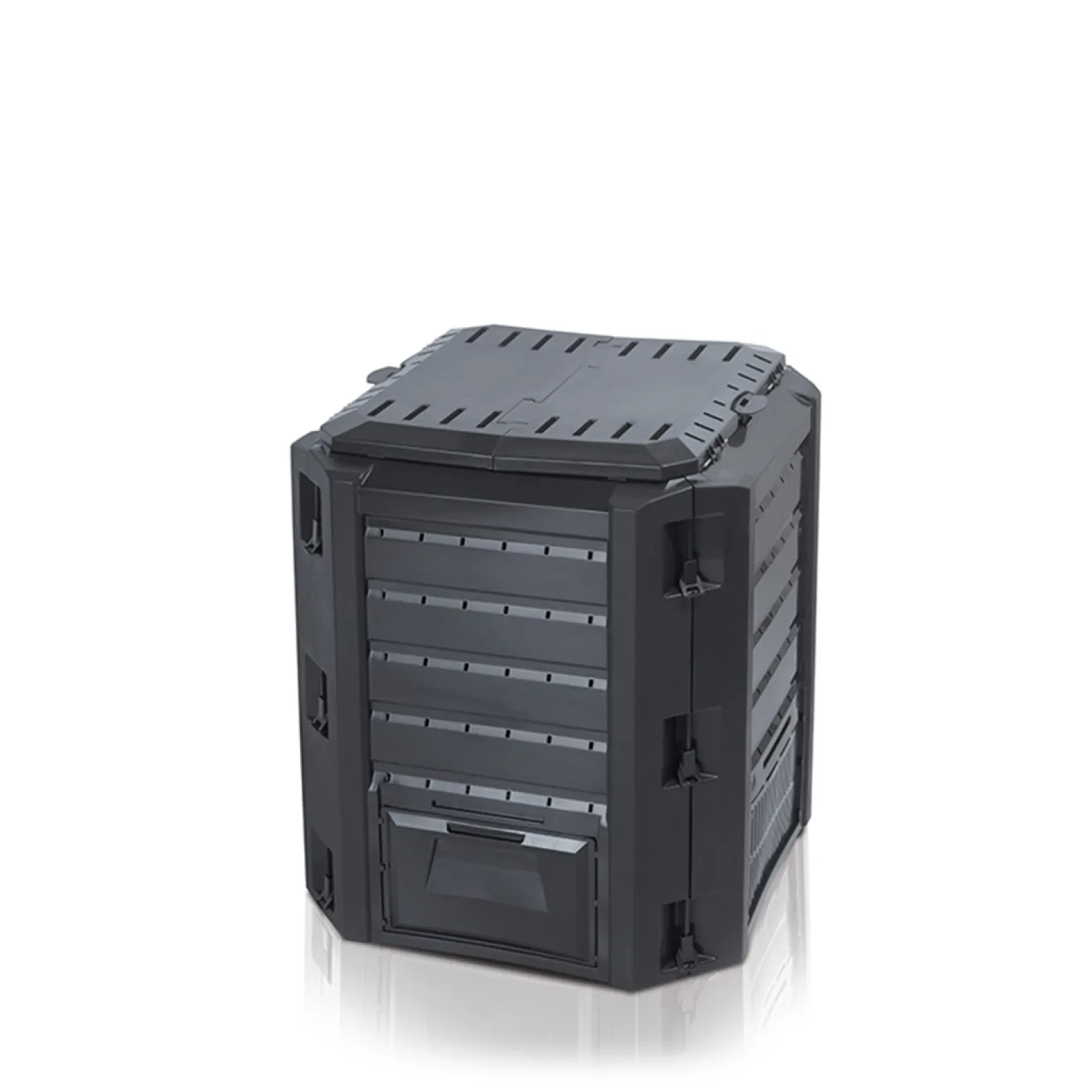 Kompostownik COMPOGREEN - czarny Prosperplast IKST380C-S411