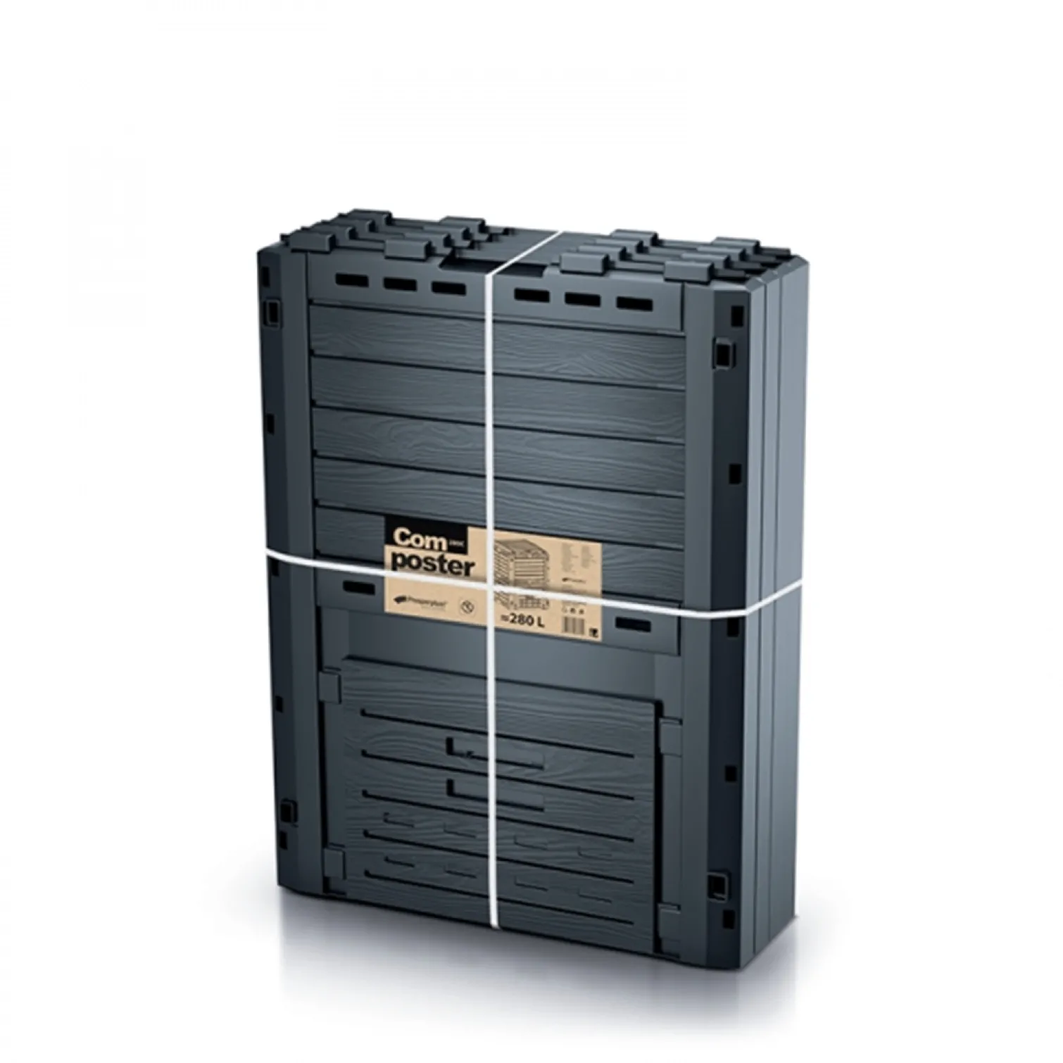 Kompostownik COMPOGREEN WOODY - antracytowy Prosperplast IKL280-S433
