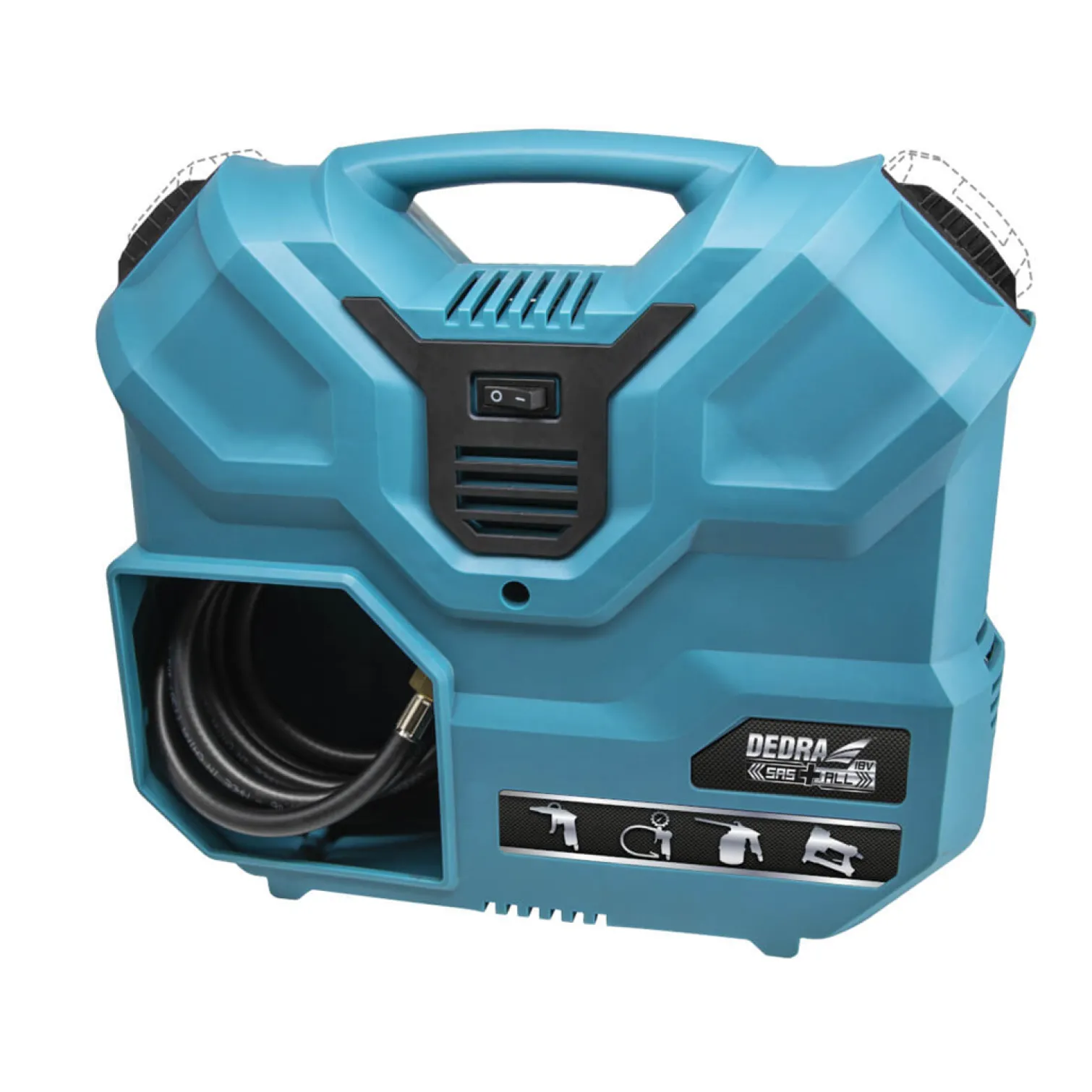 Kompresor Dedra SAS+ ALL 18V DED7076V