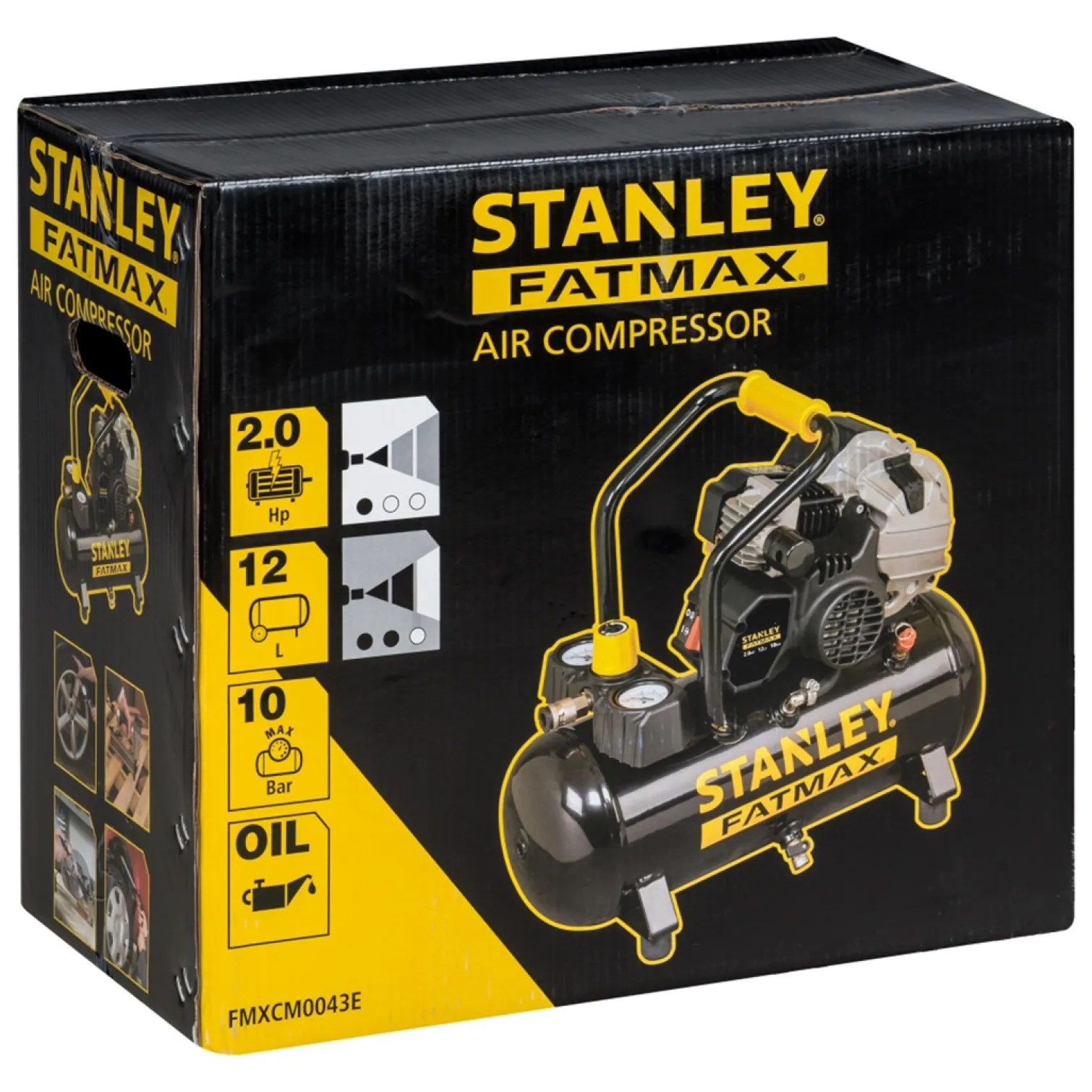 Kompresor hybrydowy 12l Stanley FatMax HYBD404STF509