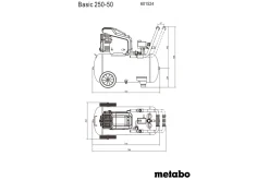 Kompresor Metabo Basic 250-50