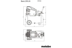 Kompresor Metabo Basic 200-24