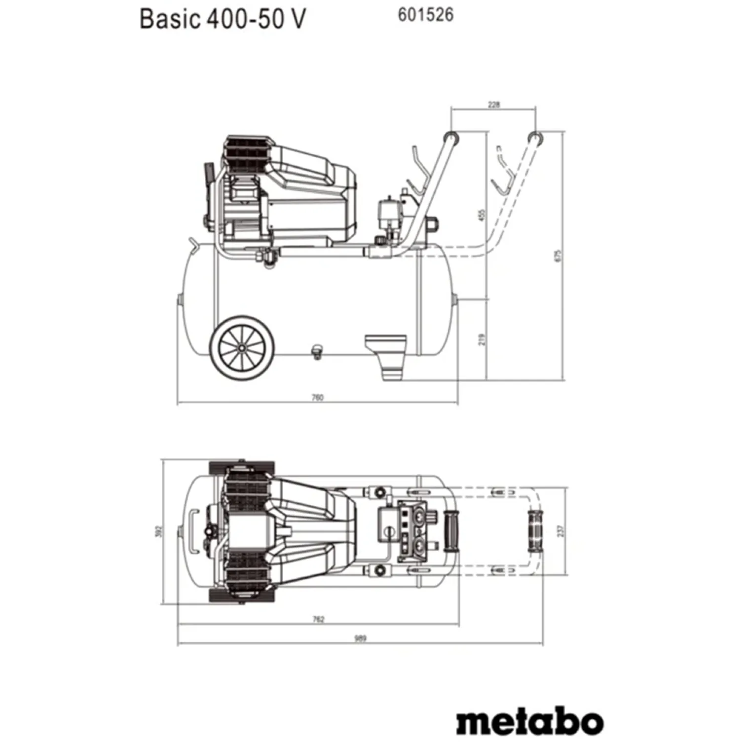 Kompresor Metabo Basic 400-50 V