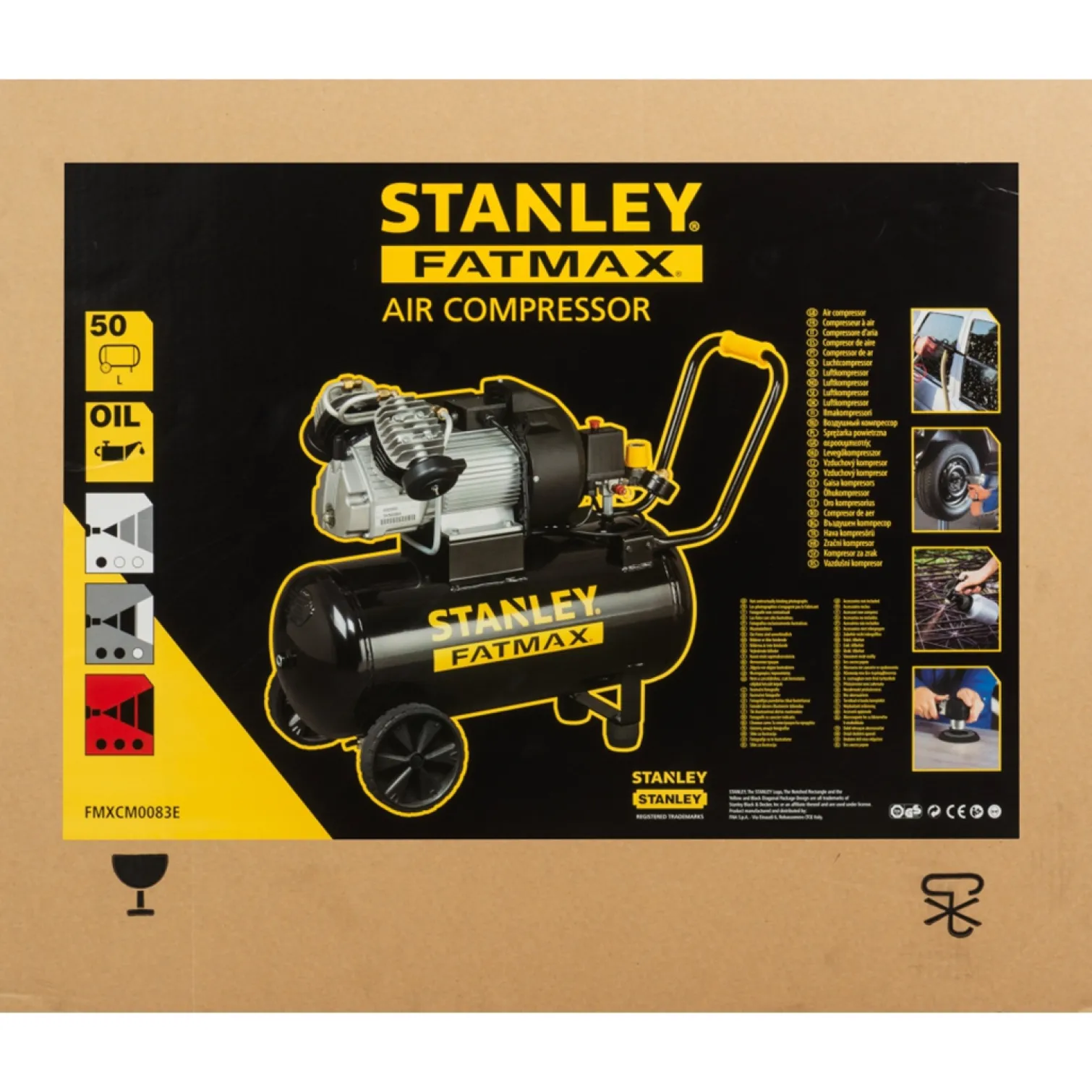 Kompresor olejowy 50l VDC Stanley FatMax 8119500STF522