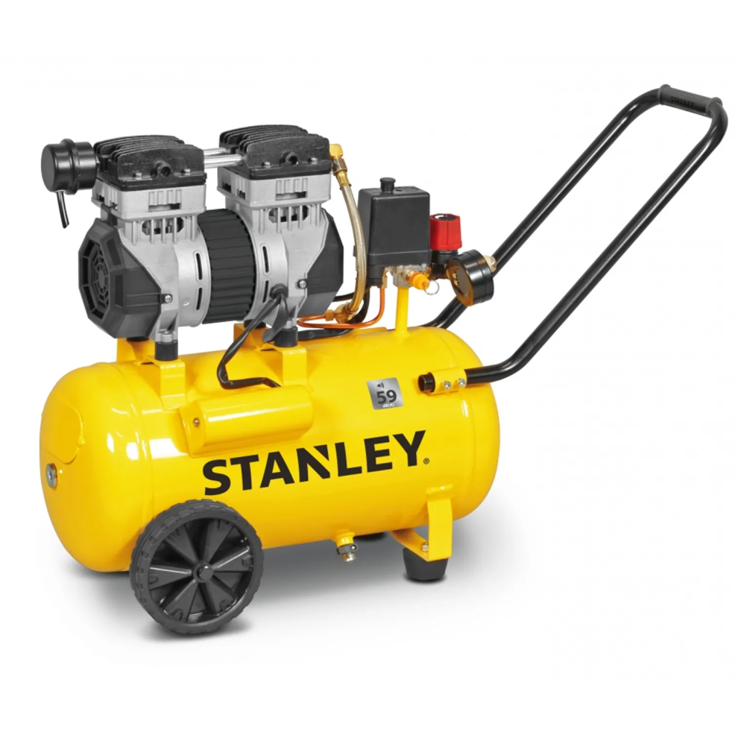 KOMPRESOR WYCISZONY 59dB 24L BEZOLEJOWY Stanley B2CC2G4STN704