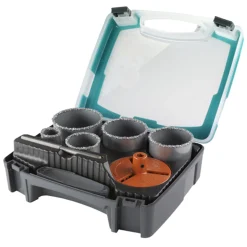 Korony wiertarskie do muru 7szt. Wolfcraft 3464000