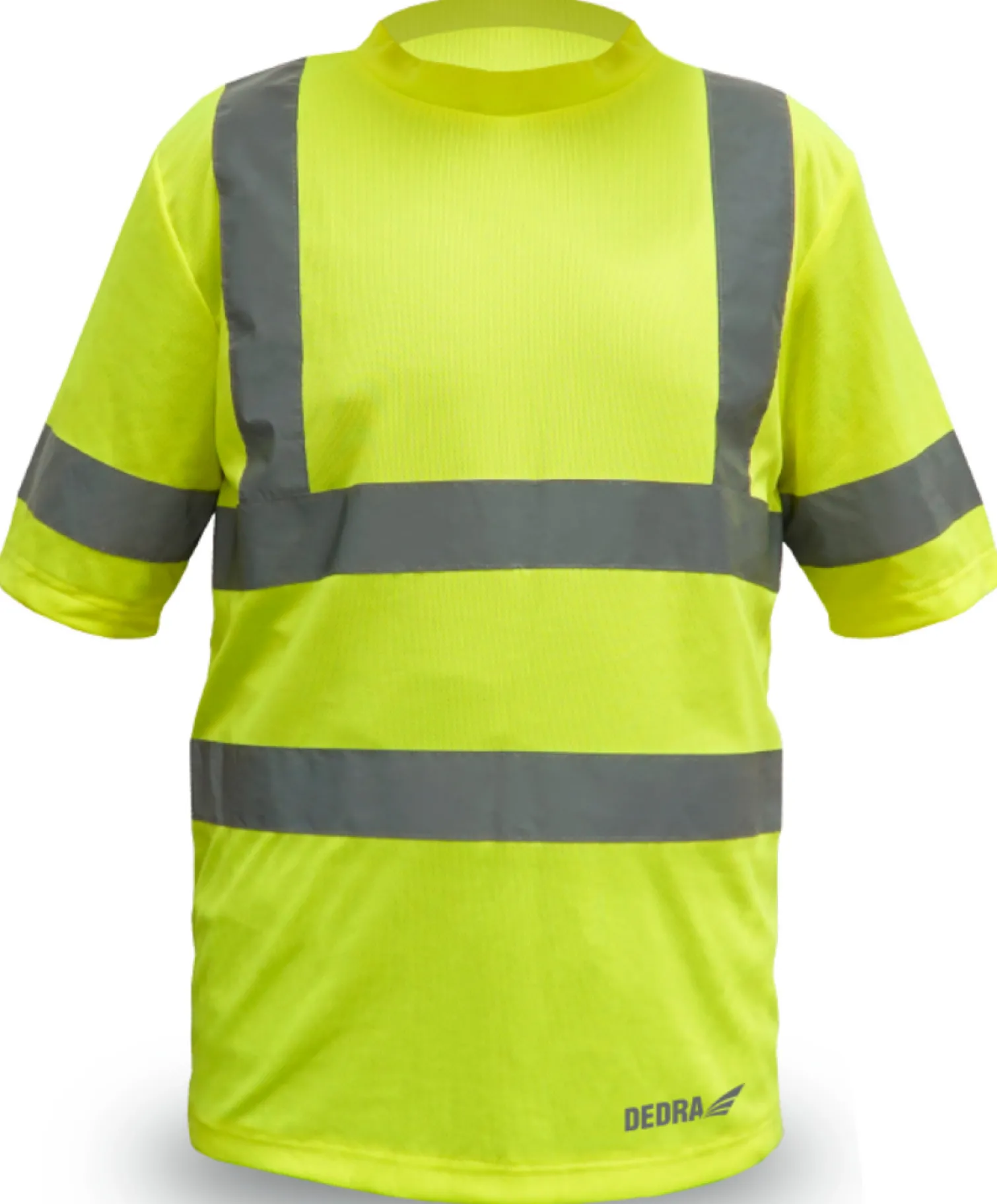 Koszulka męska t-shirt odblaskowa, żółta rozm S Dedra BH81T1-S