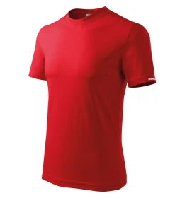 Koszulka męska T-shirt XXXL, czerwona, 100% bawełna Dedra BH5TC-XXXL