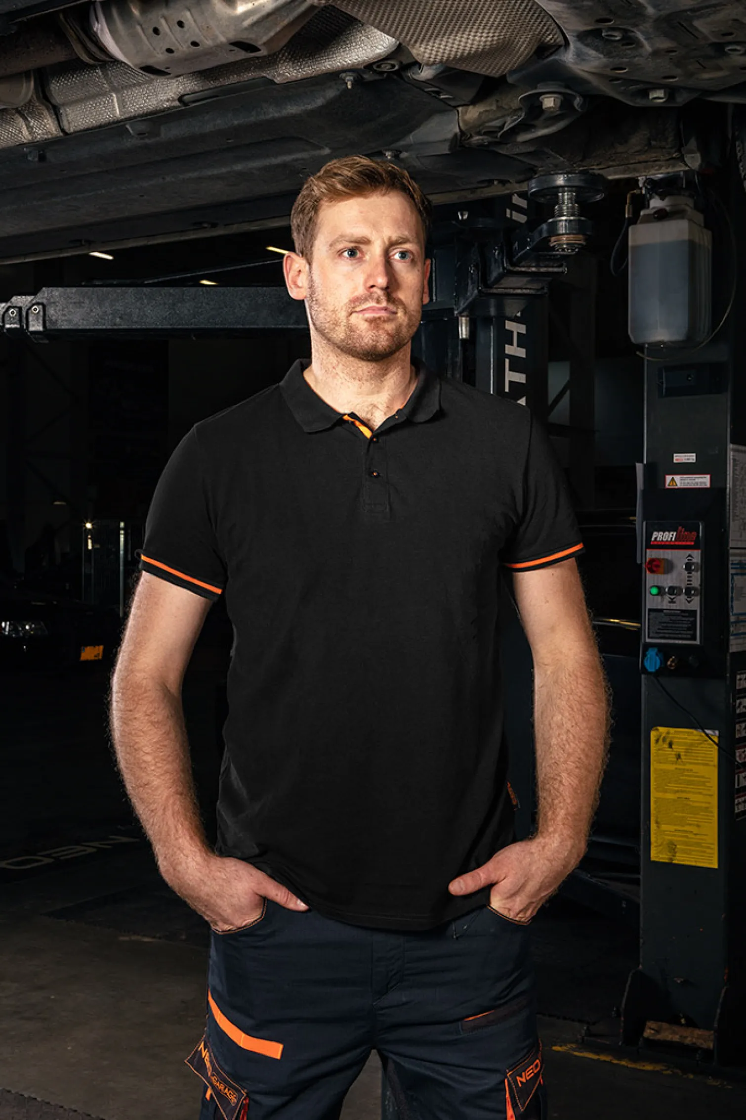 Koszulka polo Neo Garage rozmiar L Neo 81-657-L