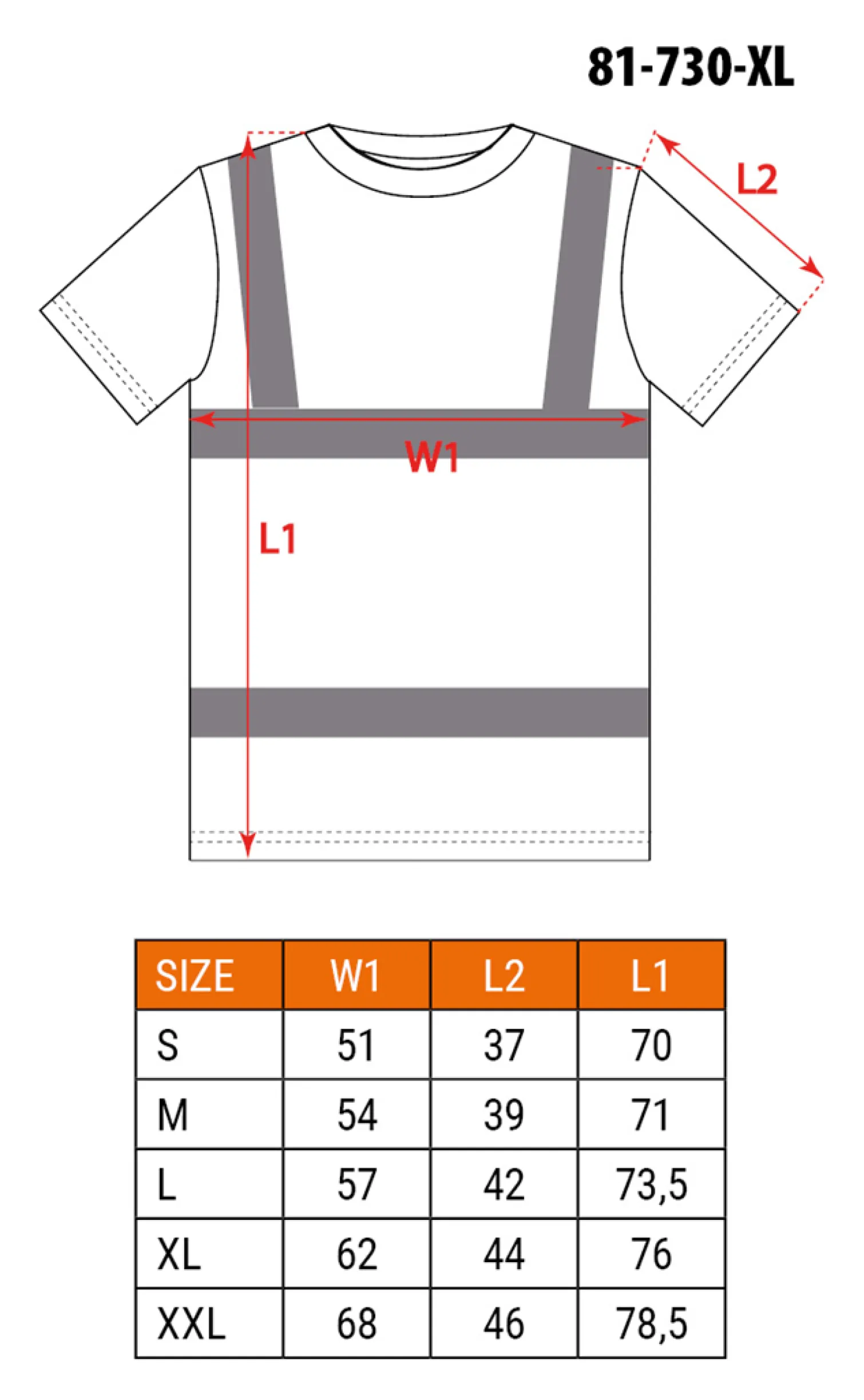 Koszulka T-shirt Neo 81-730-XL