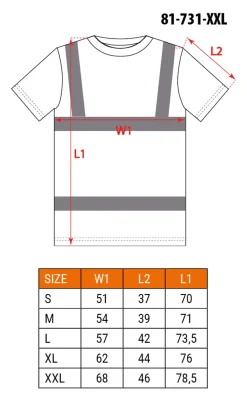Koszulka T-shirt Neo 81-731-XXL