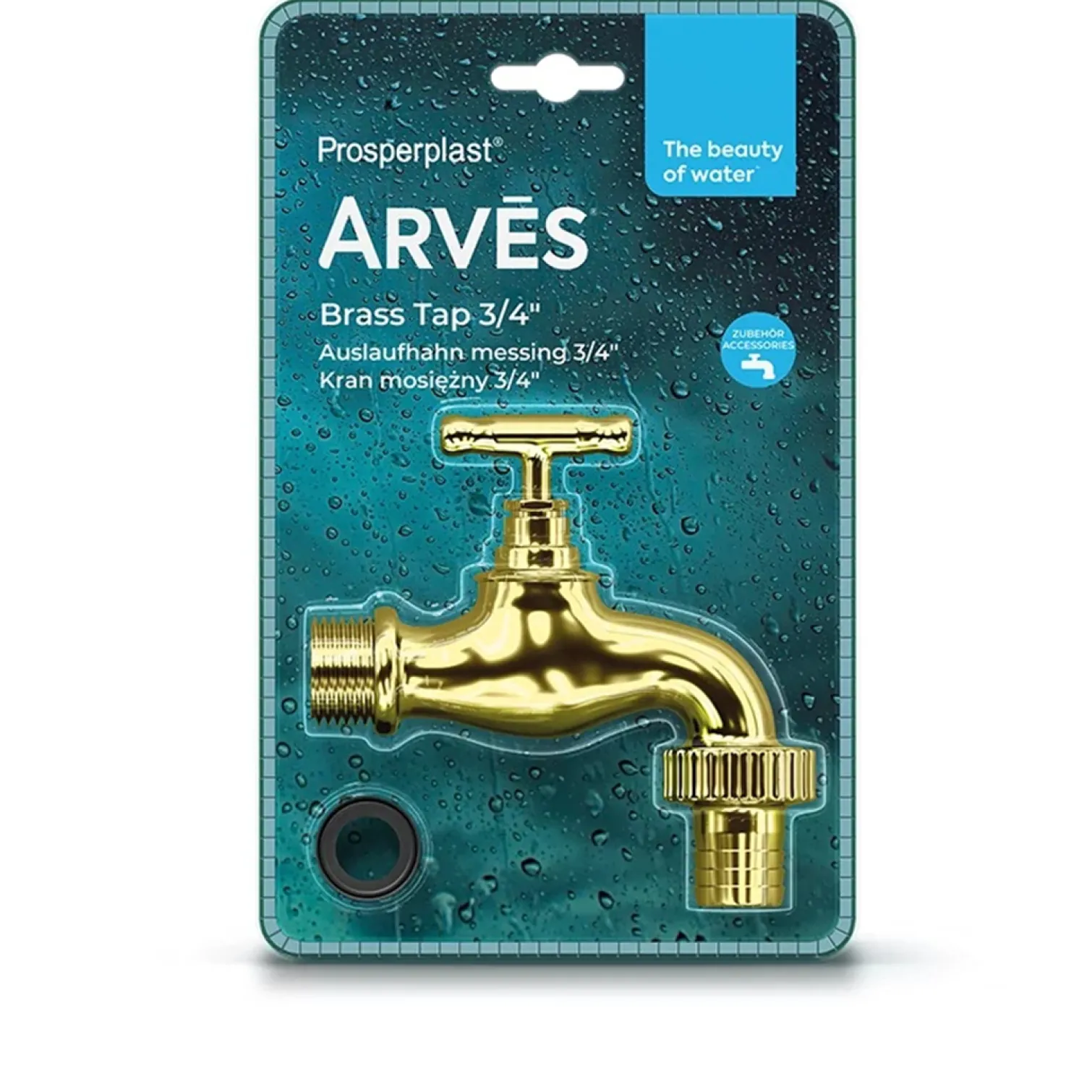 Kran do zbiornika na deszczówkę Prosperplast Tap 3/4″ RTAP1