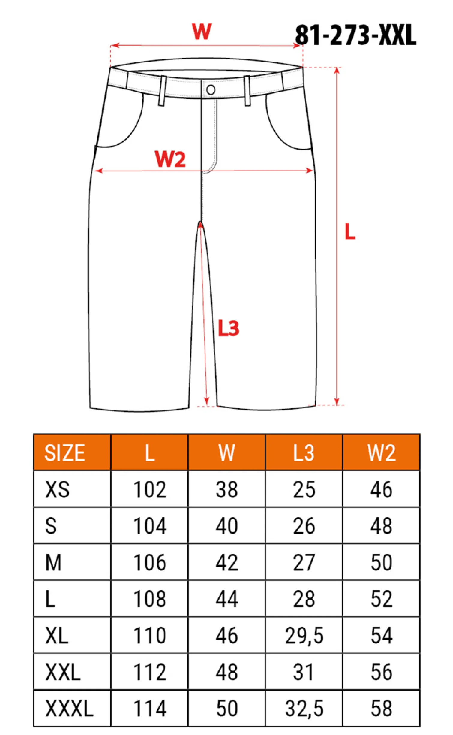 Krótkie spodenki robocze DENIM, czarne, rozmiar XXL Neo 81-273-XXL