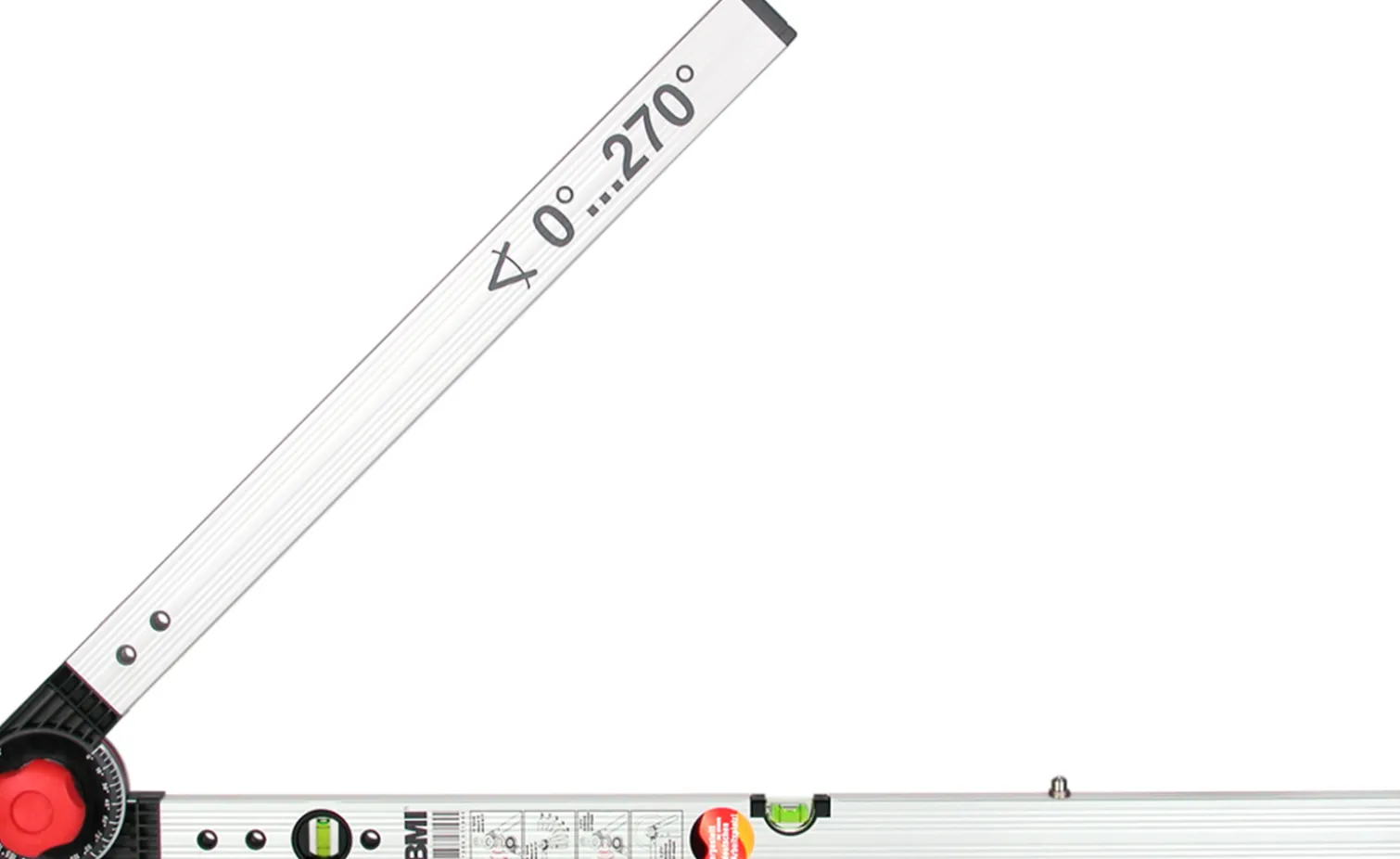 Kątomierz budowlany 60/80cm BMI WINKELSTAR