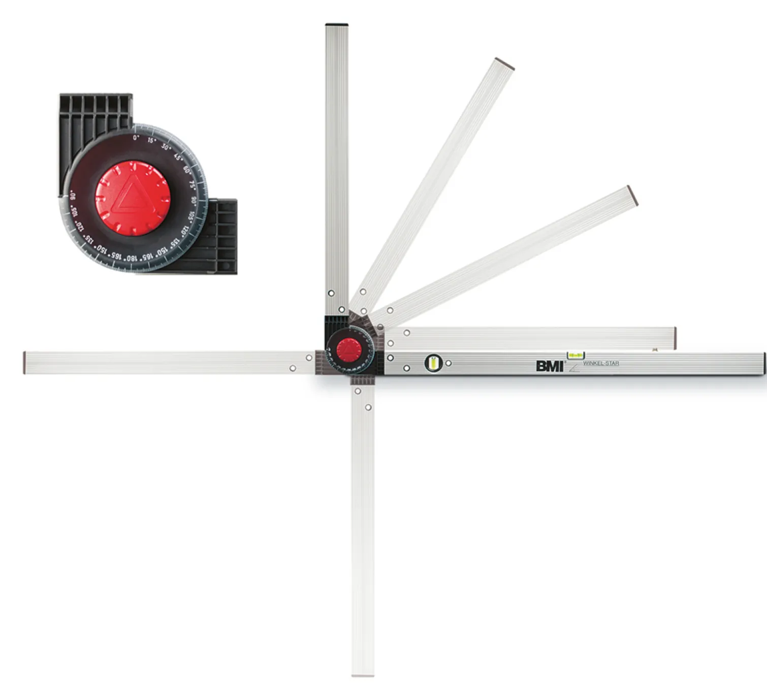 Kątomierz budowlany 60/80cm BMI WINKELSTAR