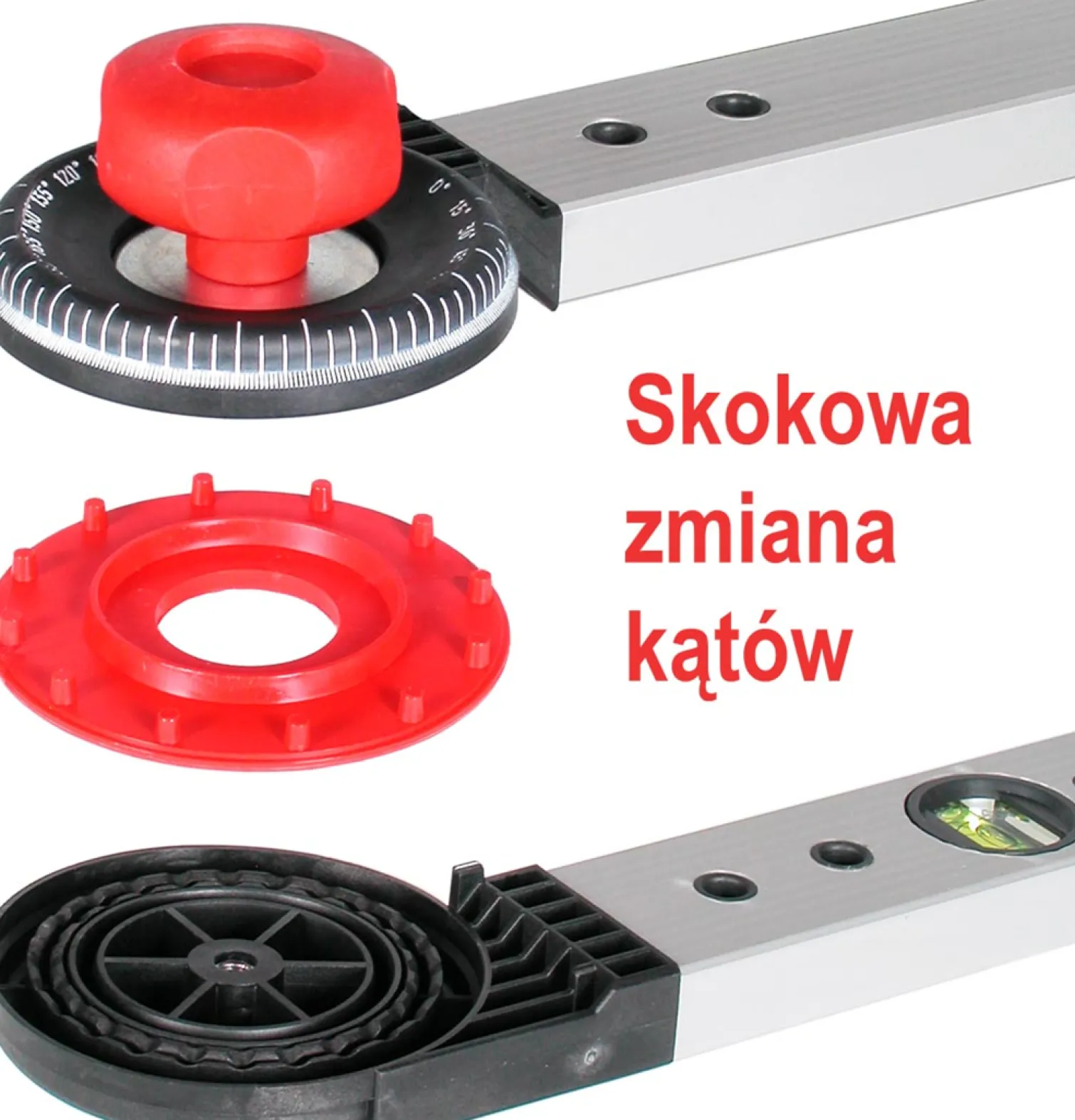 Kątomierz budowlany 60/80cm BMI WINKELSTAR