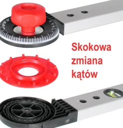 Kątomierz budowlany 100/150cm BMI WINKELSTAR