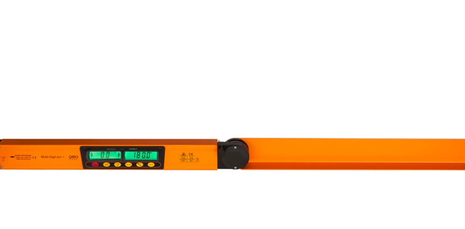 Kątomierz z poziomicą laserową Geo-Fennel Multi-Digit Pro +