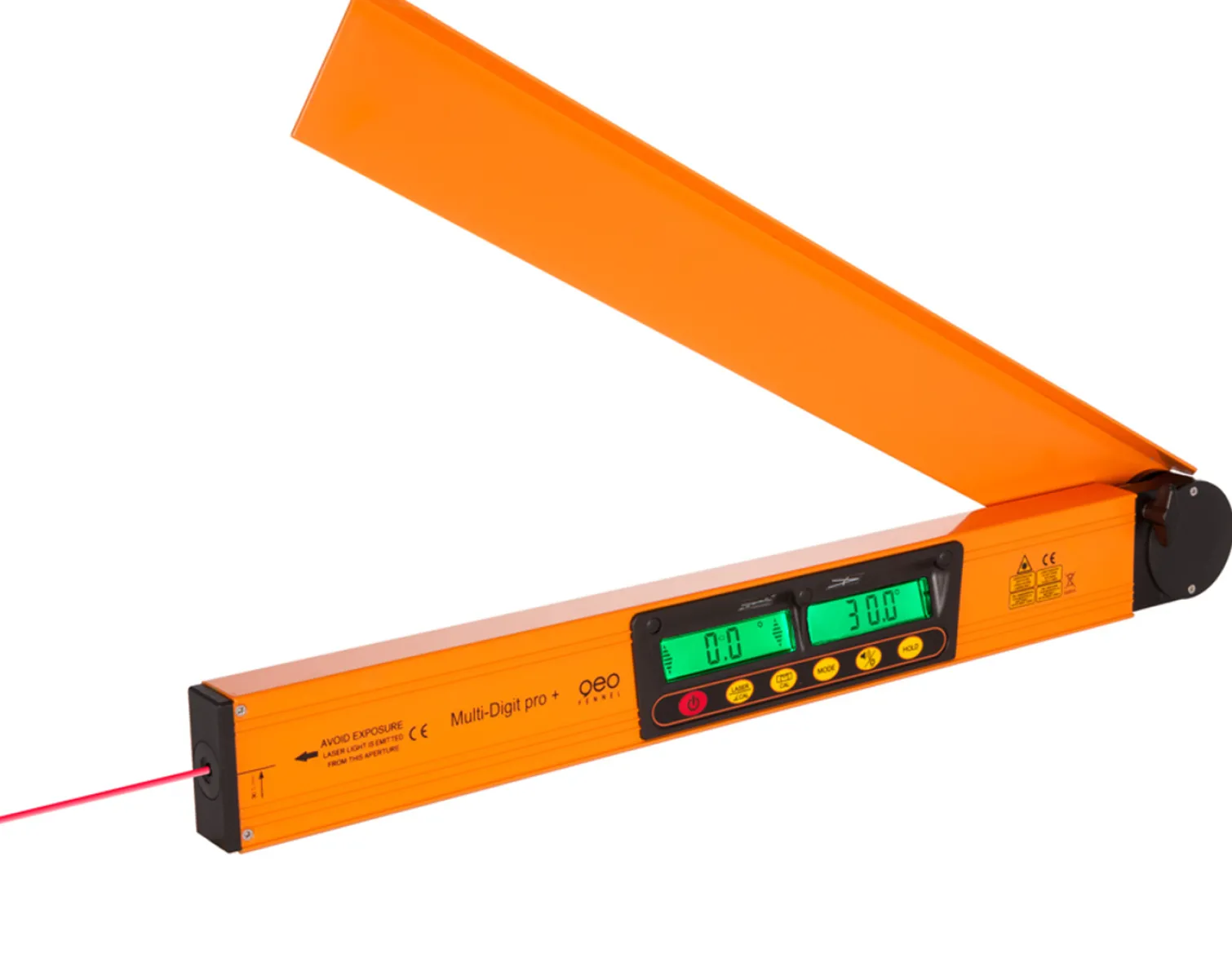 Kątomierz z poziomicą laserową Geo-Fennel Multi-Digit Pro +