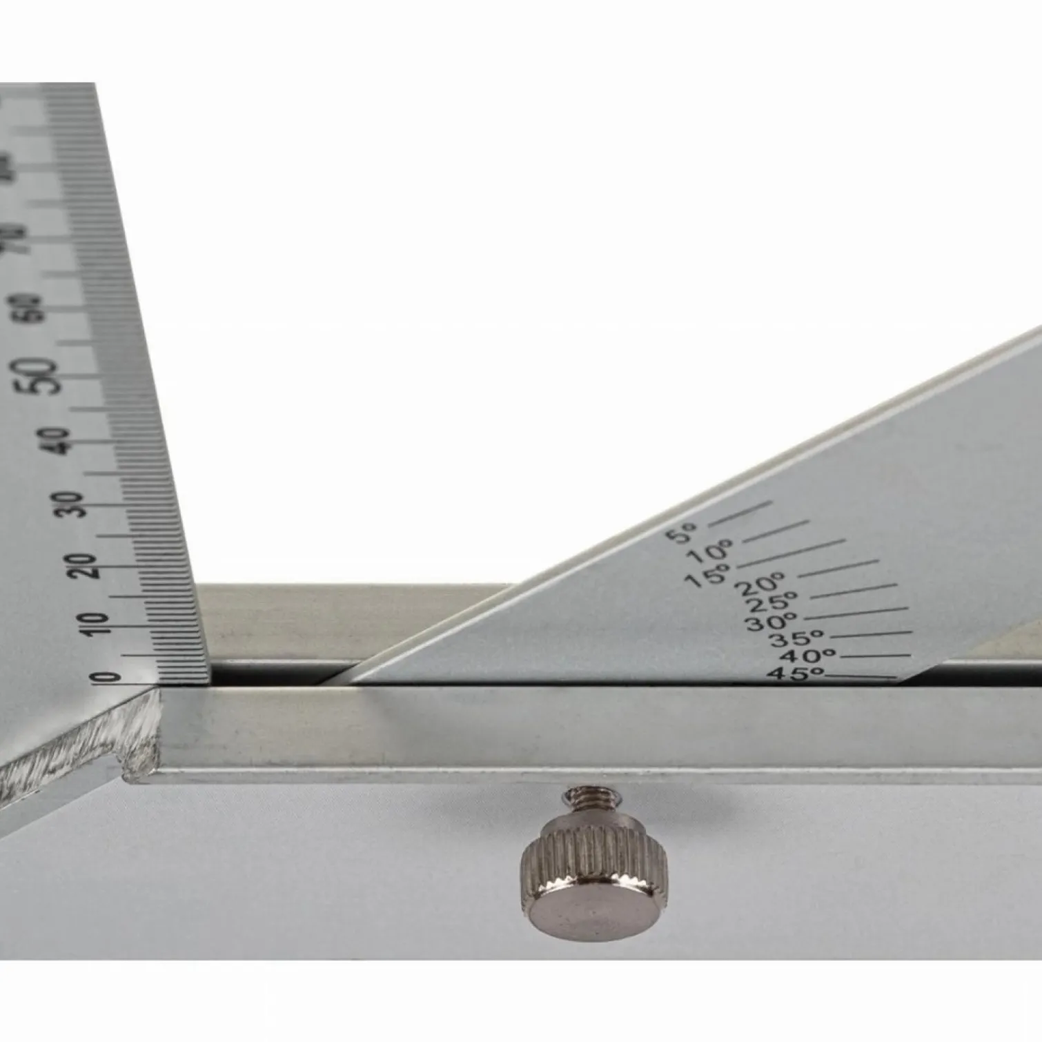 Kątownik aluminiowy z kątomierzem 500 mm Schmith SKAL-500B