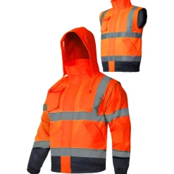Kurtka ostrzegawcza ocieplana Lahti Pro L409260