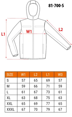 Kurtka softshell ostrzegawcza Neo 81-700