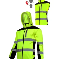 Kurtka softshell ostrzegawcza Lahti Pro L40919