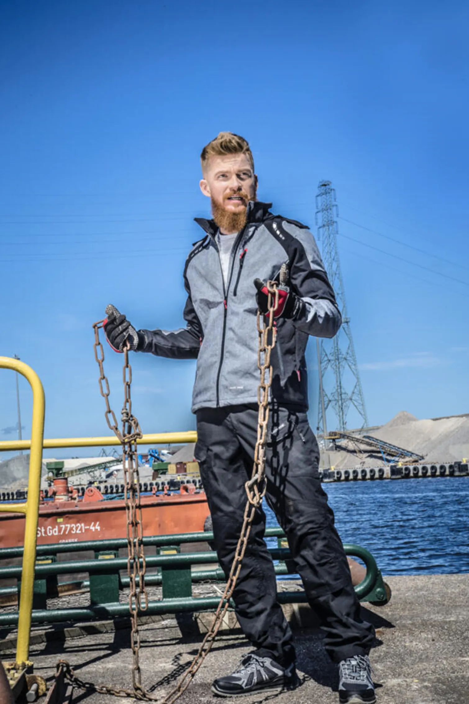 Kurtka softshell z kapturem Lahti Pro L40923