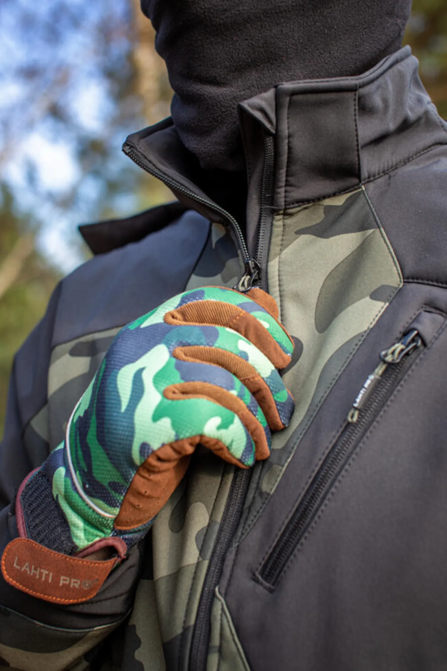 Kurtka softshell z kapturem Lahti Pro L40932