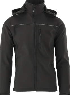 Kurtka softshell z kapturem Yato OBSIDIAN