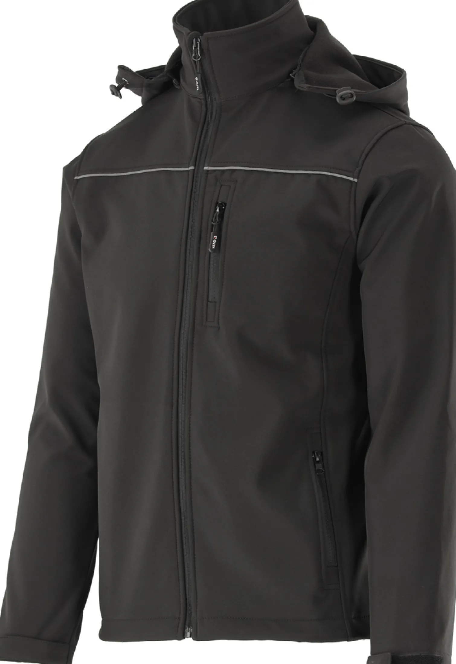 Kurtka softshell z kapturem Yato OBSIDIAN
