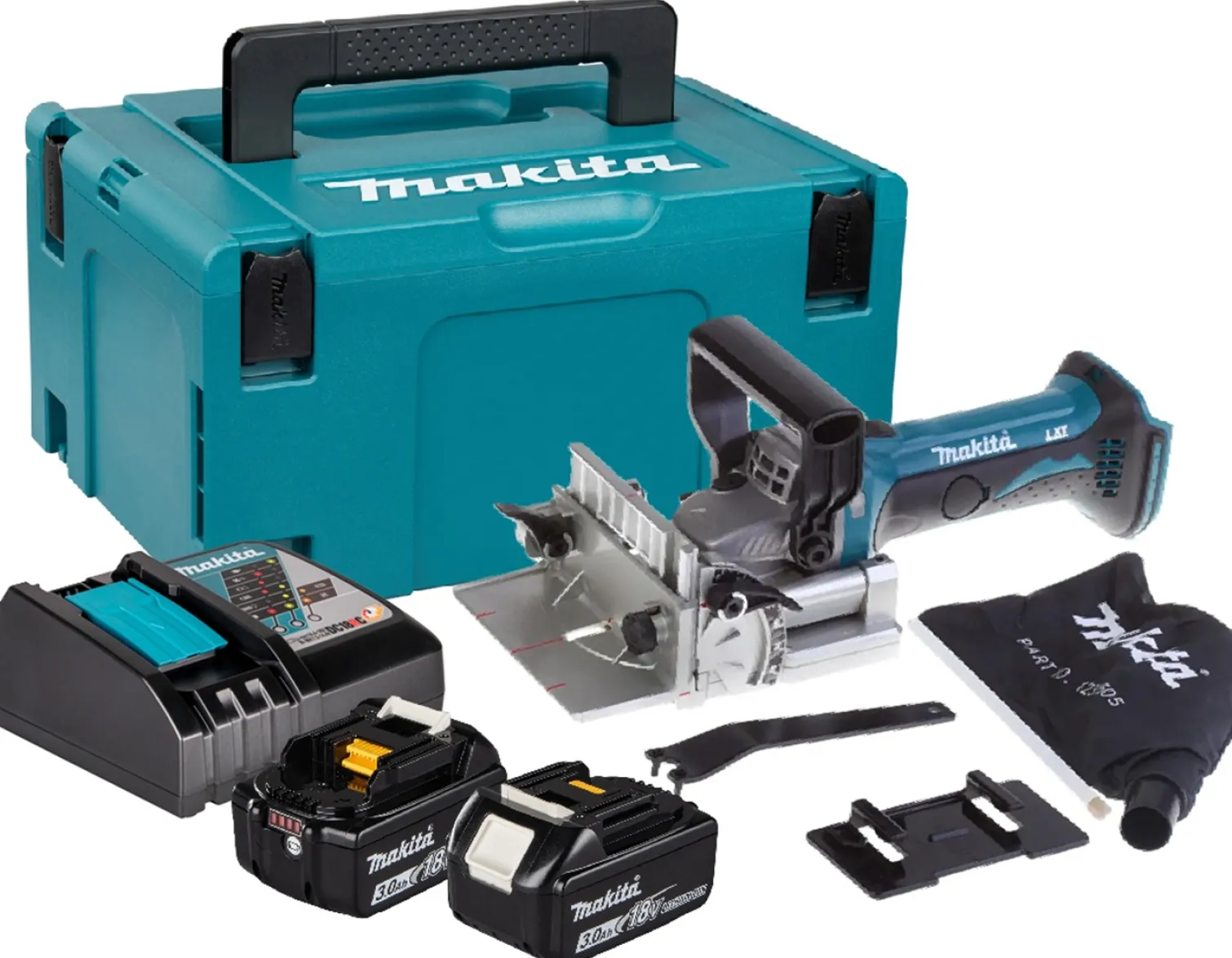Lamelownica Makita DPJ180RFJ 2x3.0Ah