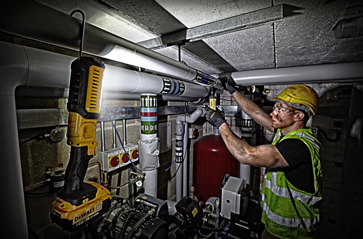 Lampa DeWalt DCL050