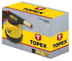 Lampa lutownicza gazowa na naboje 190g, zapłon piezo Topex 44E143