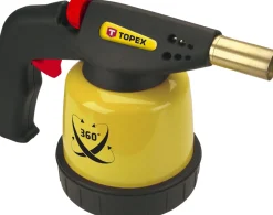 Lampa lutownicza gazowa na naboje 190g, zapłon piezo Topex 44E143