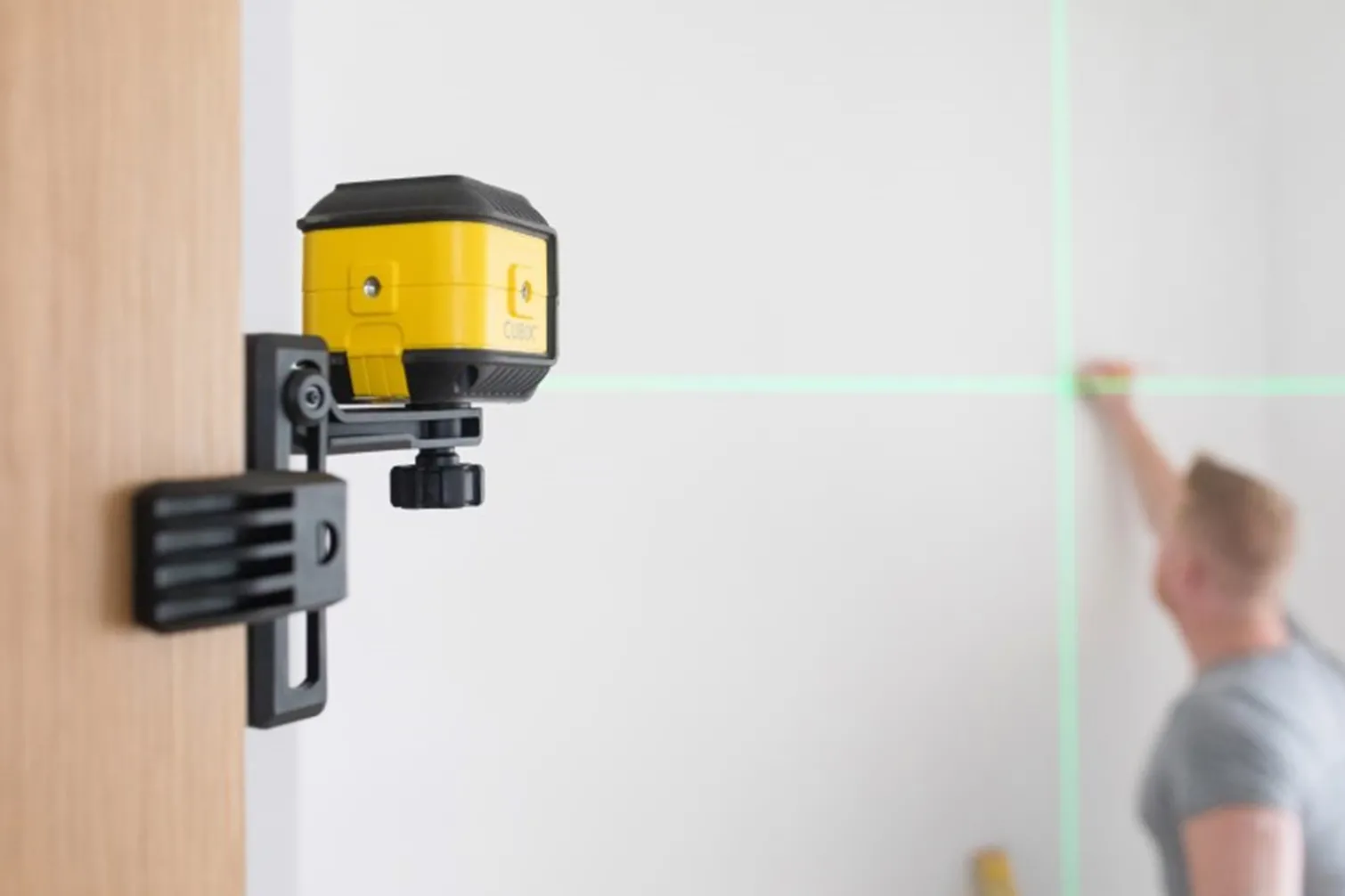 Laser krzyżowy, zielony Stanley Cubix next Generation