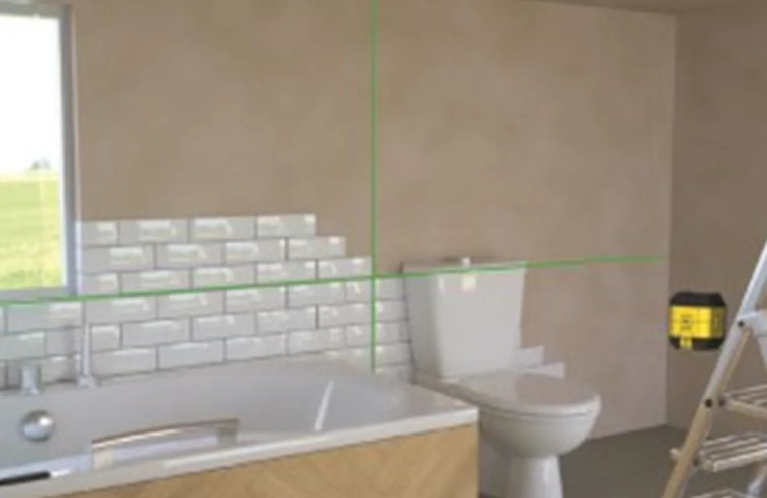 Laser krzyżowy, zielony Stanley Cubix next Generation