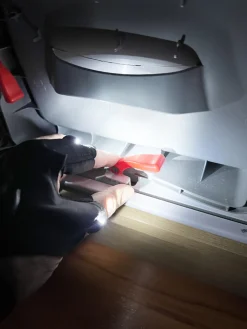 Latarka LED na rękawiczce (2 szt.) Lahti Pro L290400K