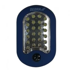 Latarka led 24 + 3 owalna z bateriami Dedra DEDL1001