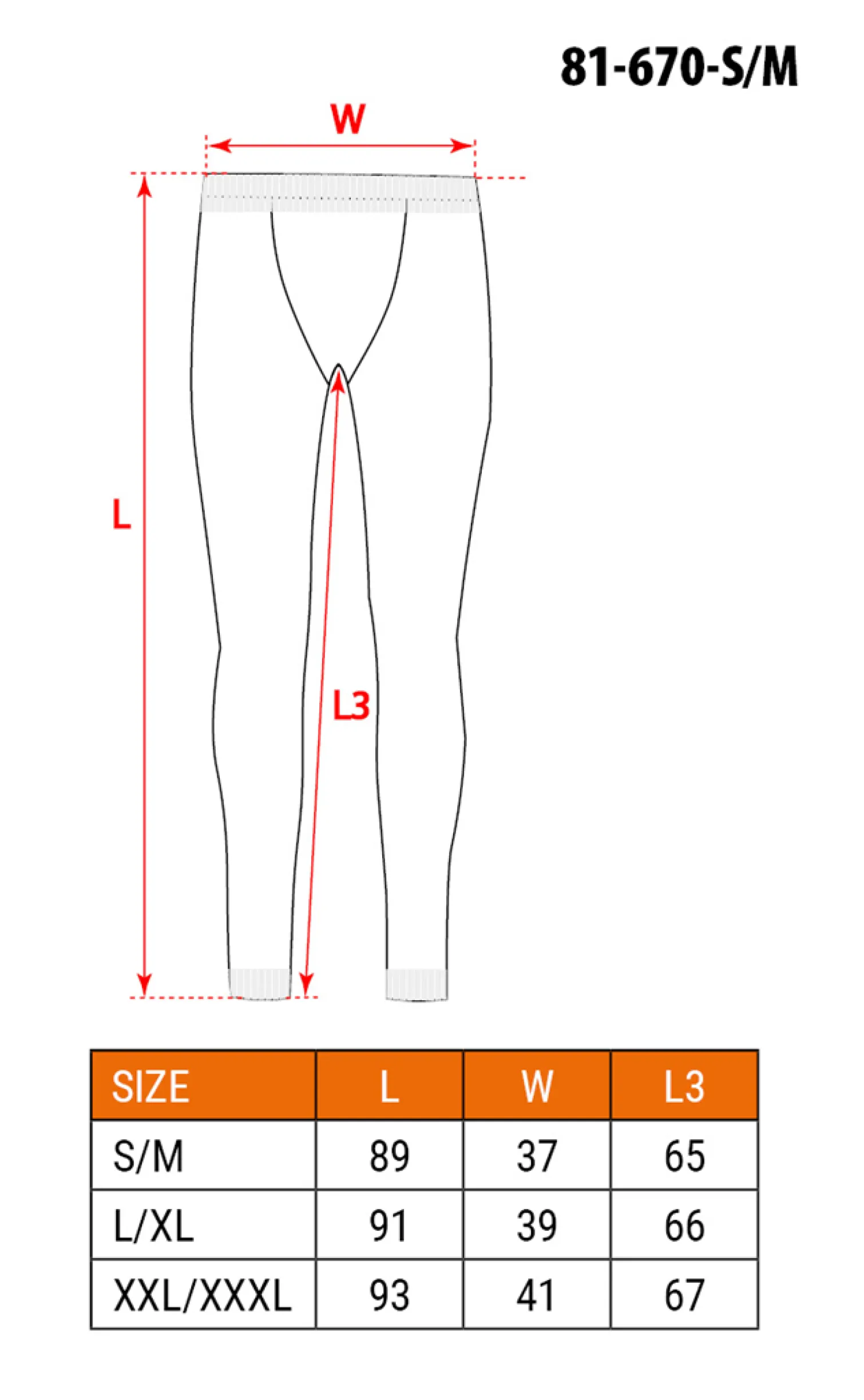 Legginsy termoaktywne Neo 81-670