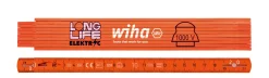 Miara składana dla elektryków Longlife 2m, 10 członów Wiha WH-42068