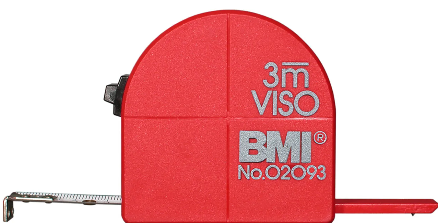 Miara zwijana 3m z okienkiem i cyrklem BMI VISO