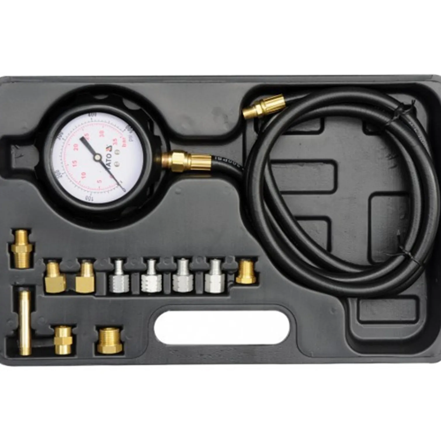 Miernik ciśnienia oleju 0-500psi 0-35bar Yato YT-73030
