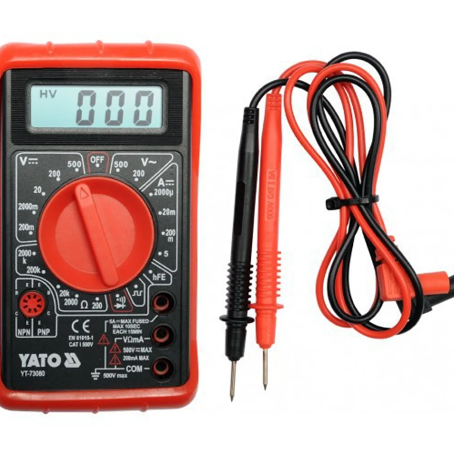 Miernik cyfrowy uiwersalny buzer Yato YT-73080
