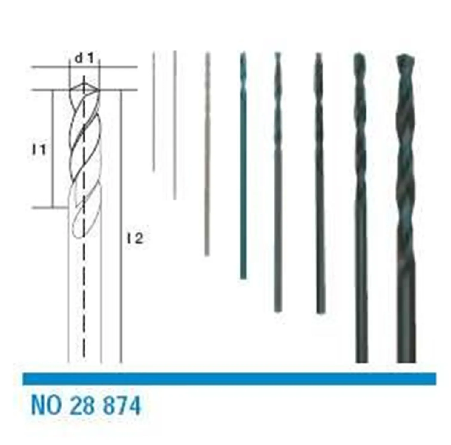 Mikro wiertła HSS Proxxon PR28874