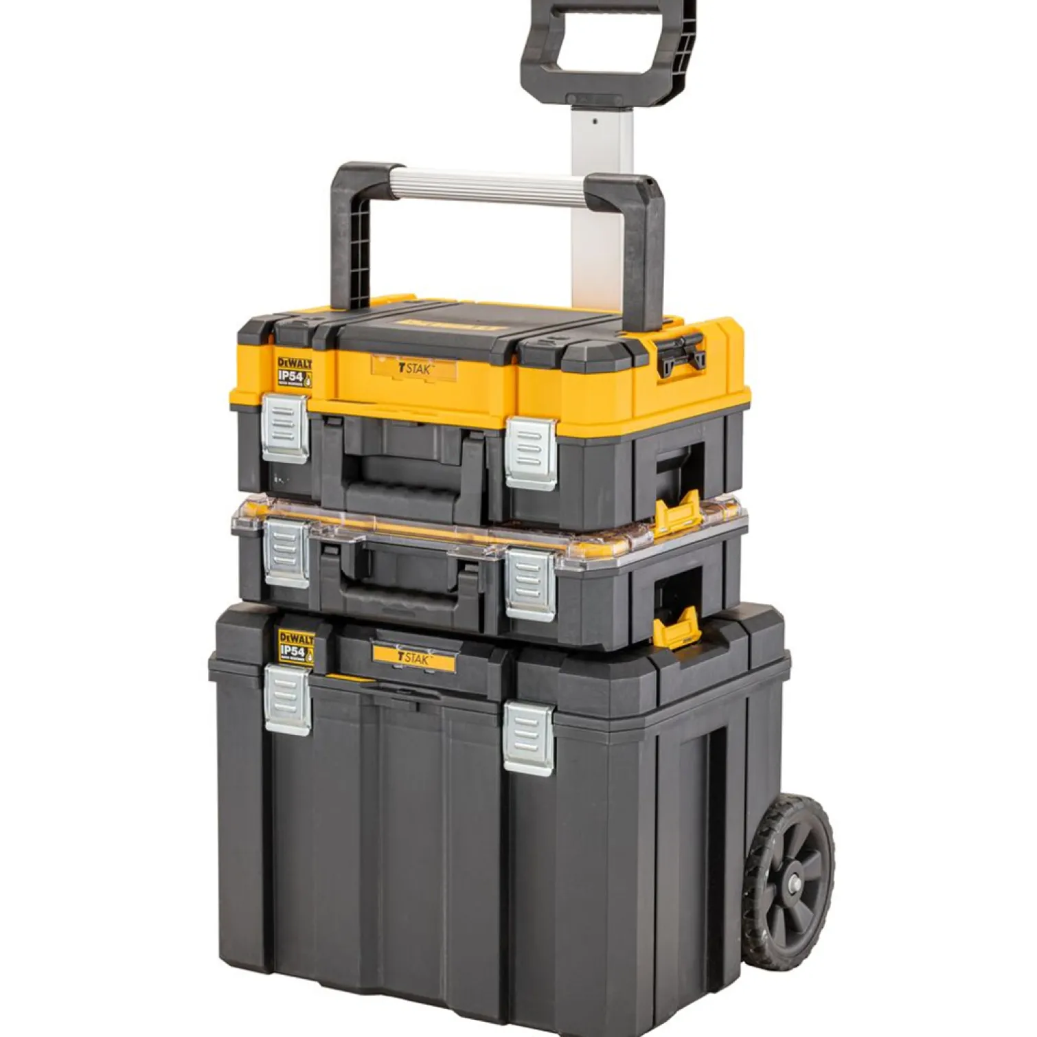 Mobilny zestaw 3 skrzyń narzędziowych DeWalt TSTAK DWST83411-1