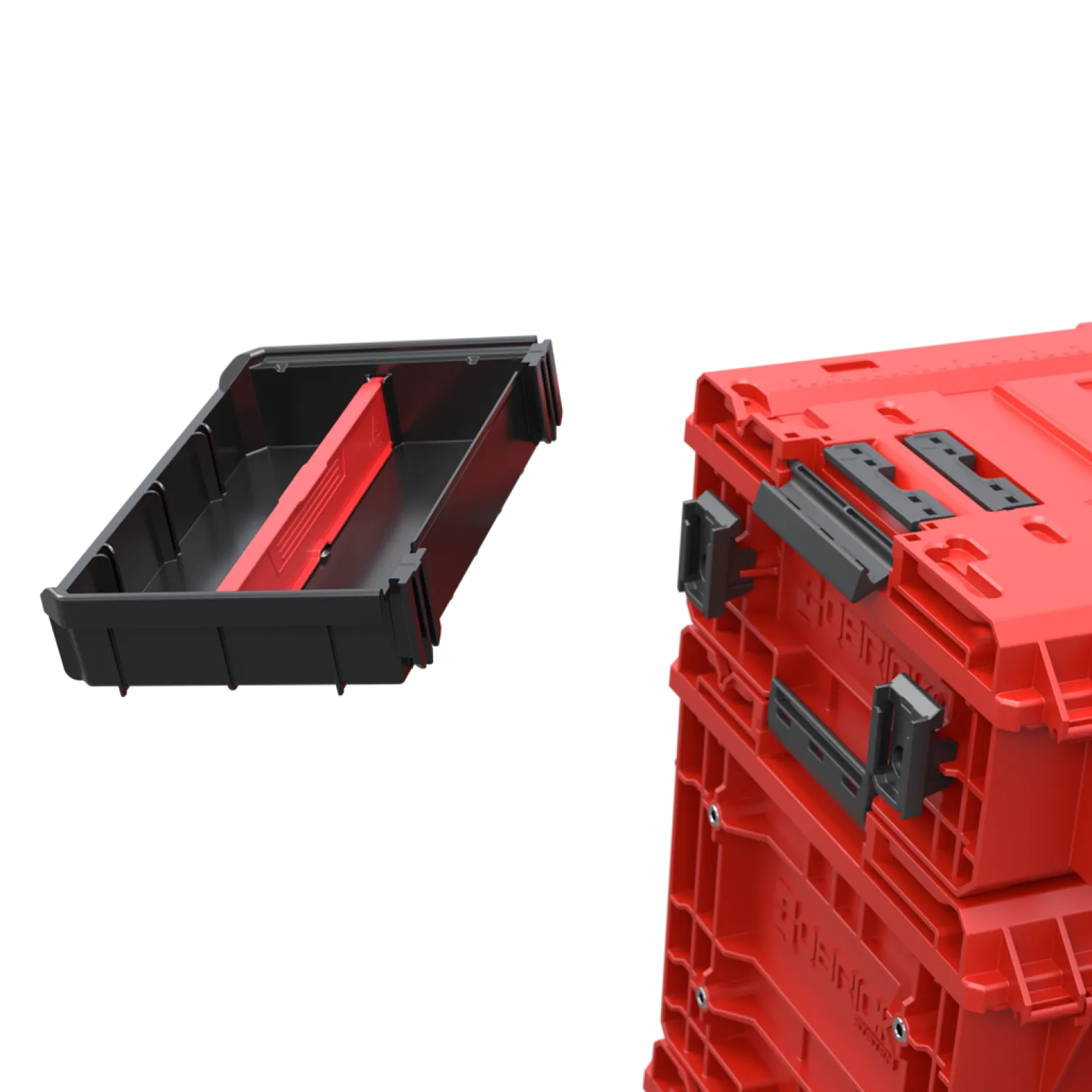 Modułowe półki Qbrick System Custom TOOLBOX SHELF SET