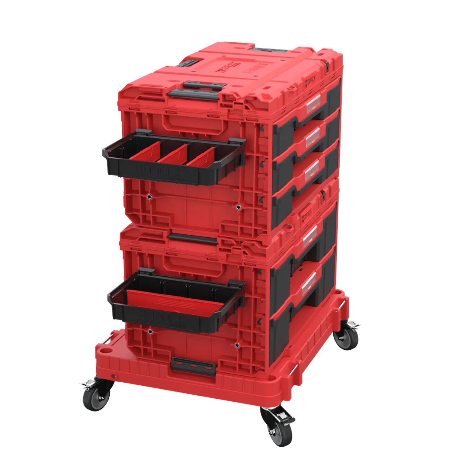 Modułowe półki Qbrick System Custom TOOLBOX SHELF SET
