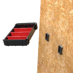 Modułowe półki Qbrick System Custom TOOLBOX SHELF SET