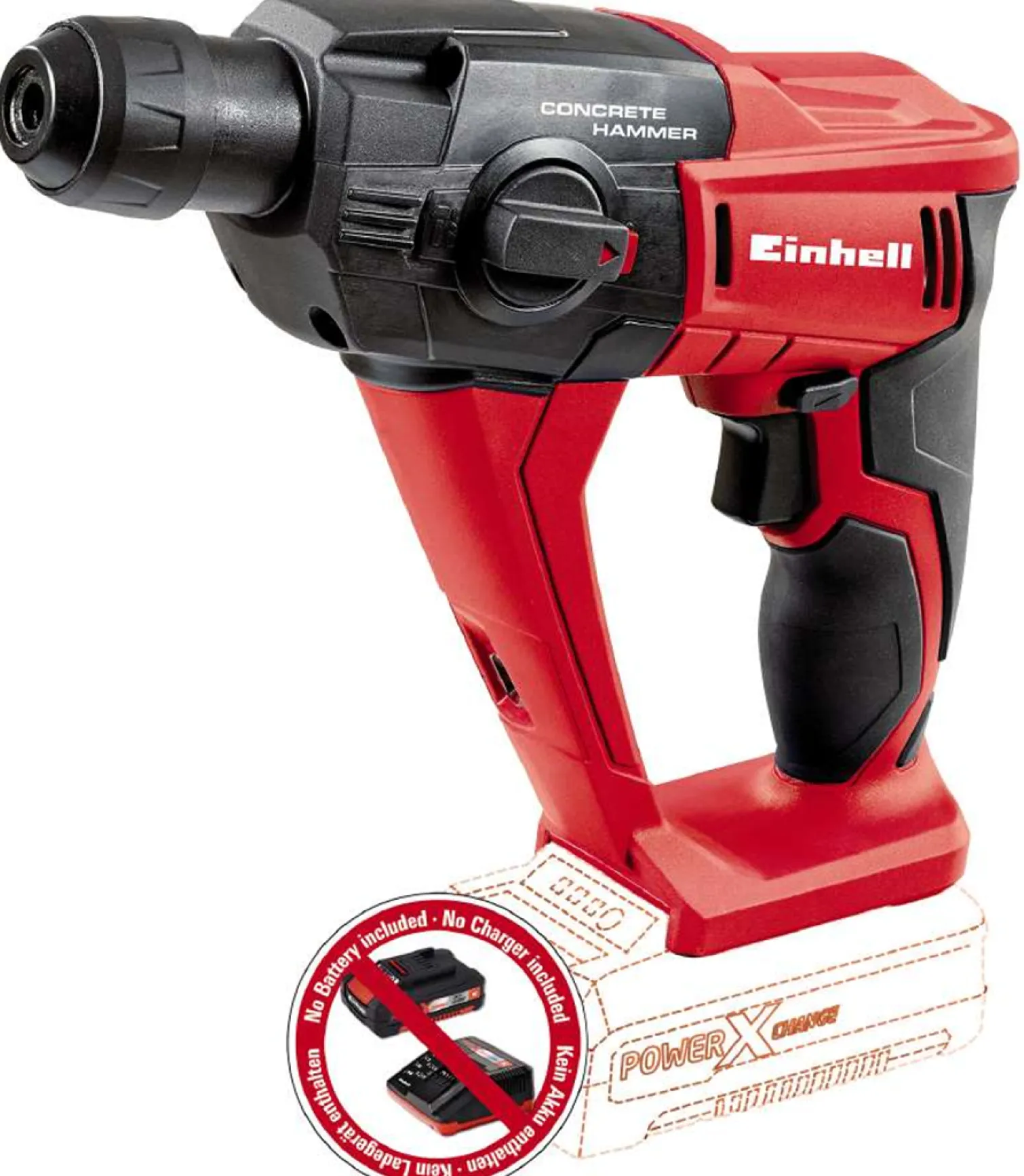 Młotowiertarka akumulatorowa Einhell TE-HD 18 Li - Solo